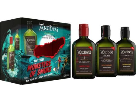 Ardbeg The Three Monsters of Smoke Gift Set For Discount