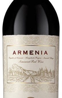 ARMENIA RED SEMI-SWEET WINE 750ML 6 Sale