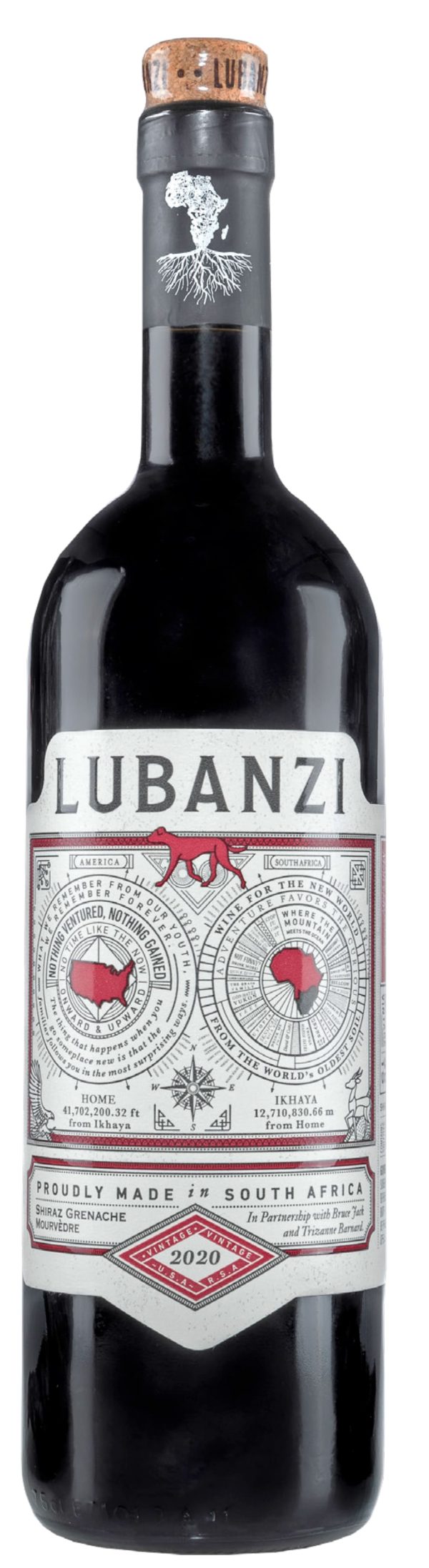 Lubanzi Red Blend 2020 24x12 oz. can 2020 Online Sale