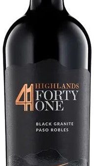 Highlands 41 Black Granite Paso Robles Red Blend 2020 Online Sale