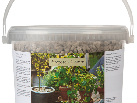 Pimpsten 2-8 mm 5 liter - Emmaljunga Online