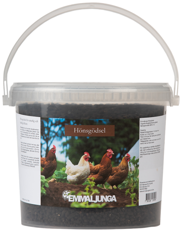 Hönsgödsel 3Kg - Emmaljunga Discount