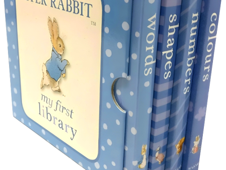 Beatrix Potter Peter Rabbit: My First Library 4 Board Book Collection Set Cheap