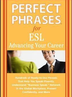 Perfect Phrases For Esl Advancing Your Career Hot on Sale